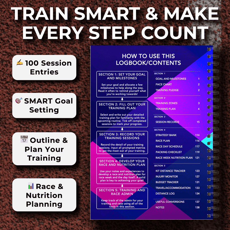 Half Marathon Training Logbook