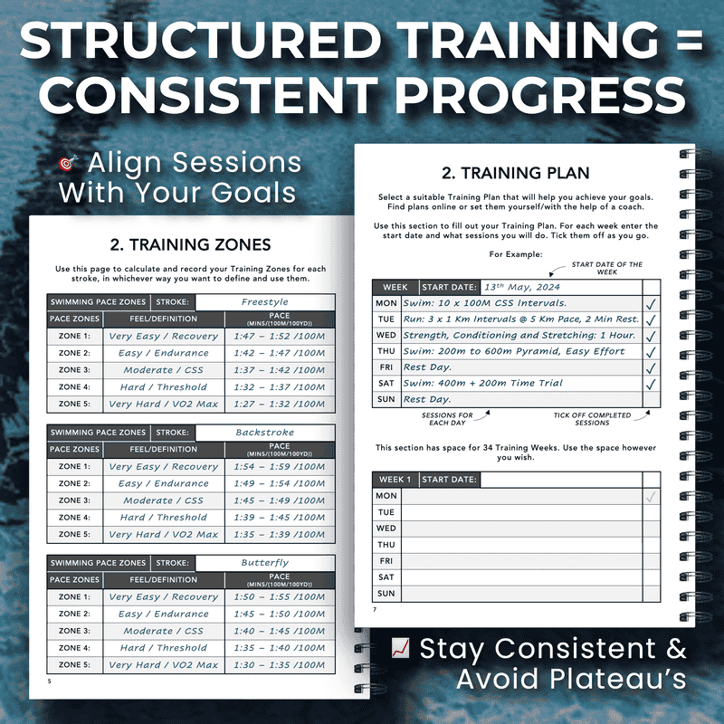 Swimming Training Logbook
