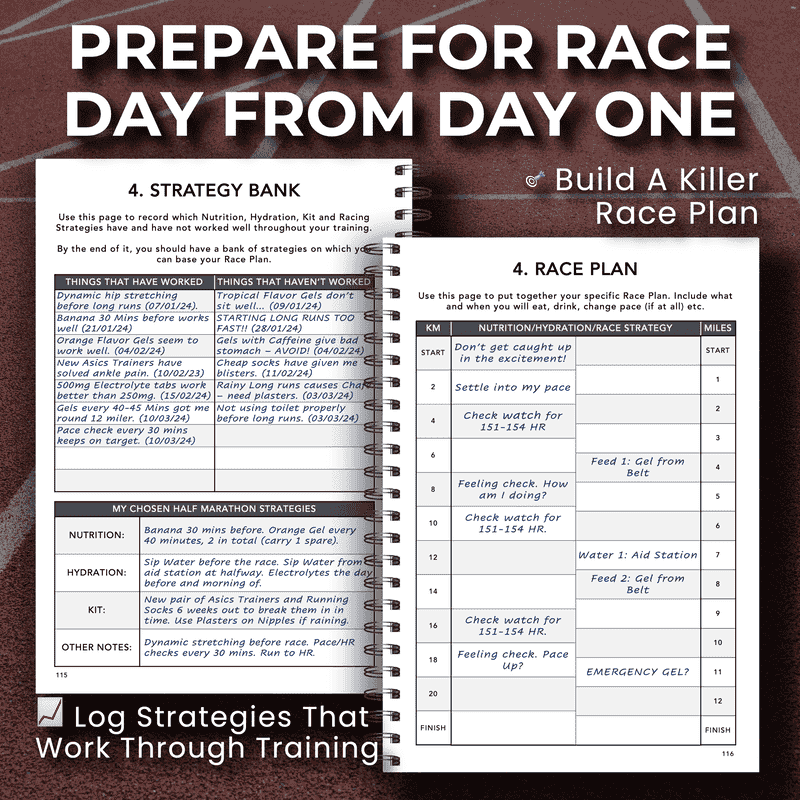 Half Marathon Training Logbook