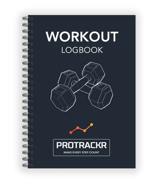 workout Logbook - Cover - Navy