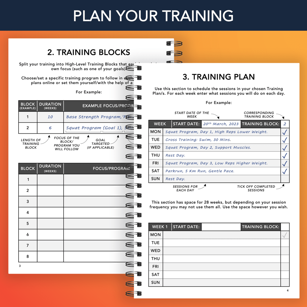Workout Logbook - Plan Your Training