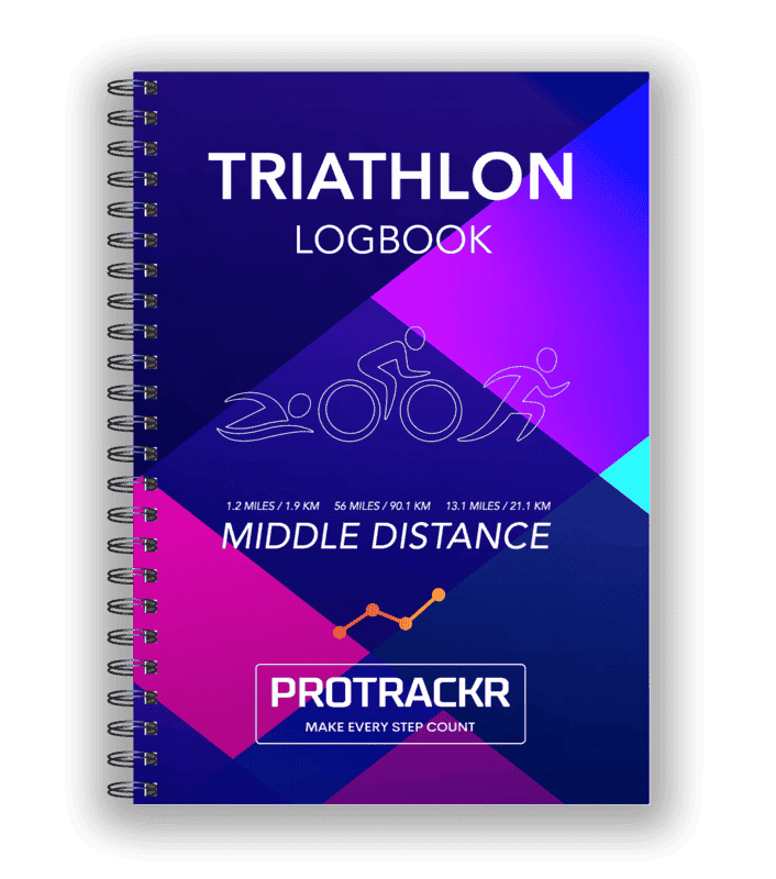 Middle Distance Triathlon Training Logbook