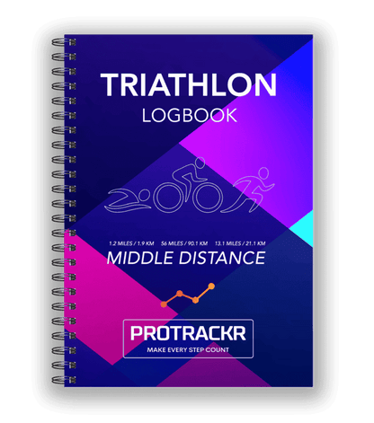 Middle Distance Triathlon Training Logbook