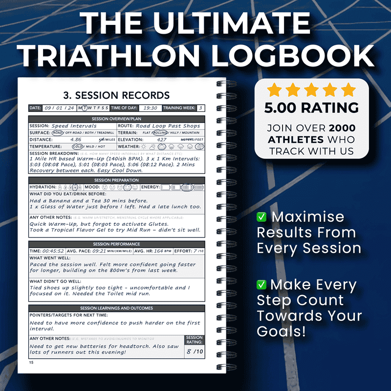 Triathlon Training Logbook - (Non Race Specific)
