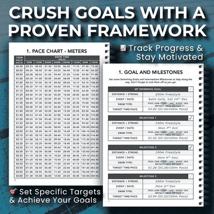 Swimming Training Logbook