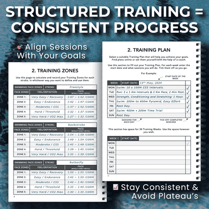 Swimming Training Logbook