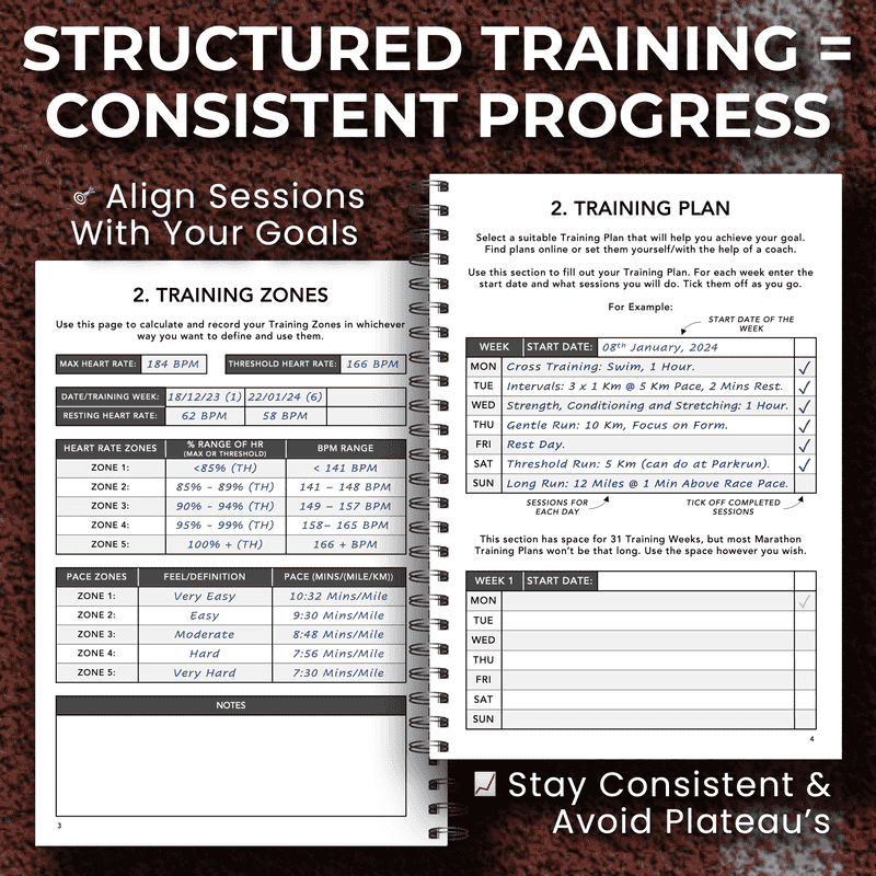Marathon Training Logbook