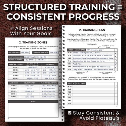 Marathon Training Logbook