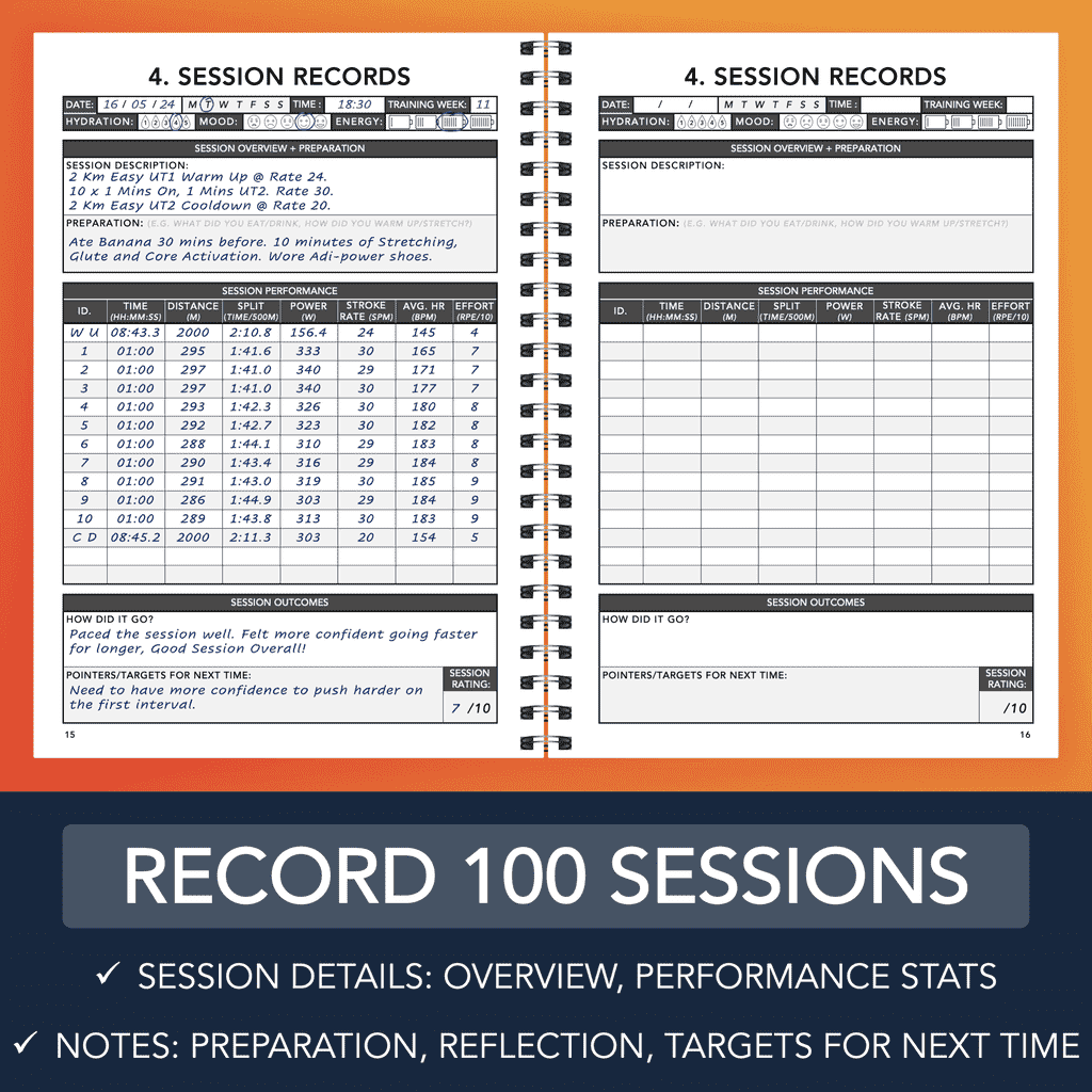 Indoor Rowing Logbook – ProTrackr