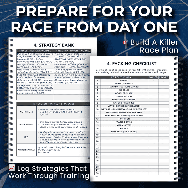 Triathlon Training Logbook - (Non Race Specific)