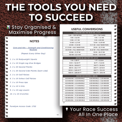 Ultra Marathon Training Logbook