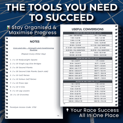 Sprint Distance Triathlon Training Logbook