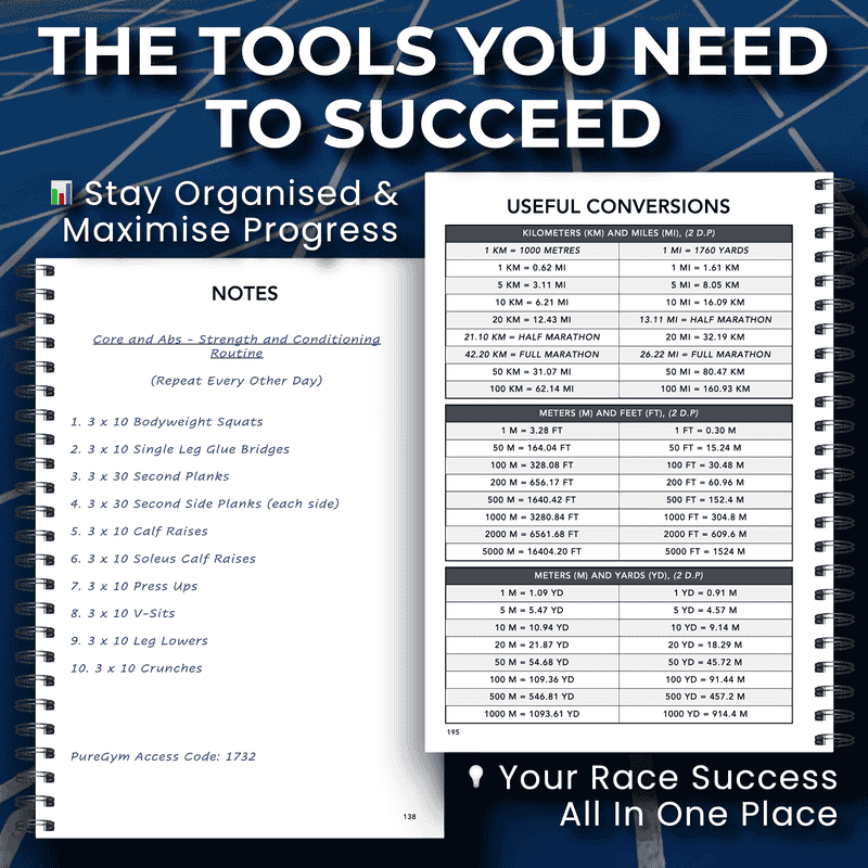 Standard Distance Triathlon Training Logbook
